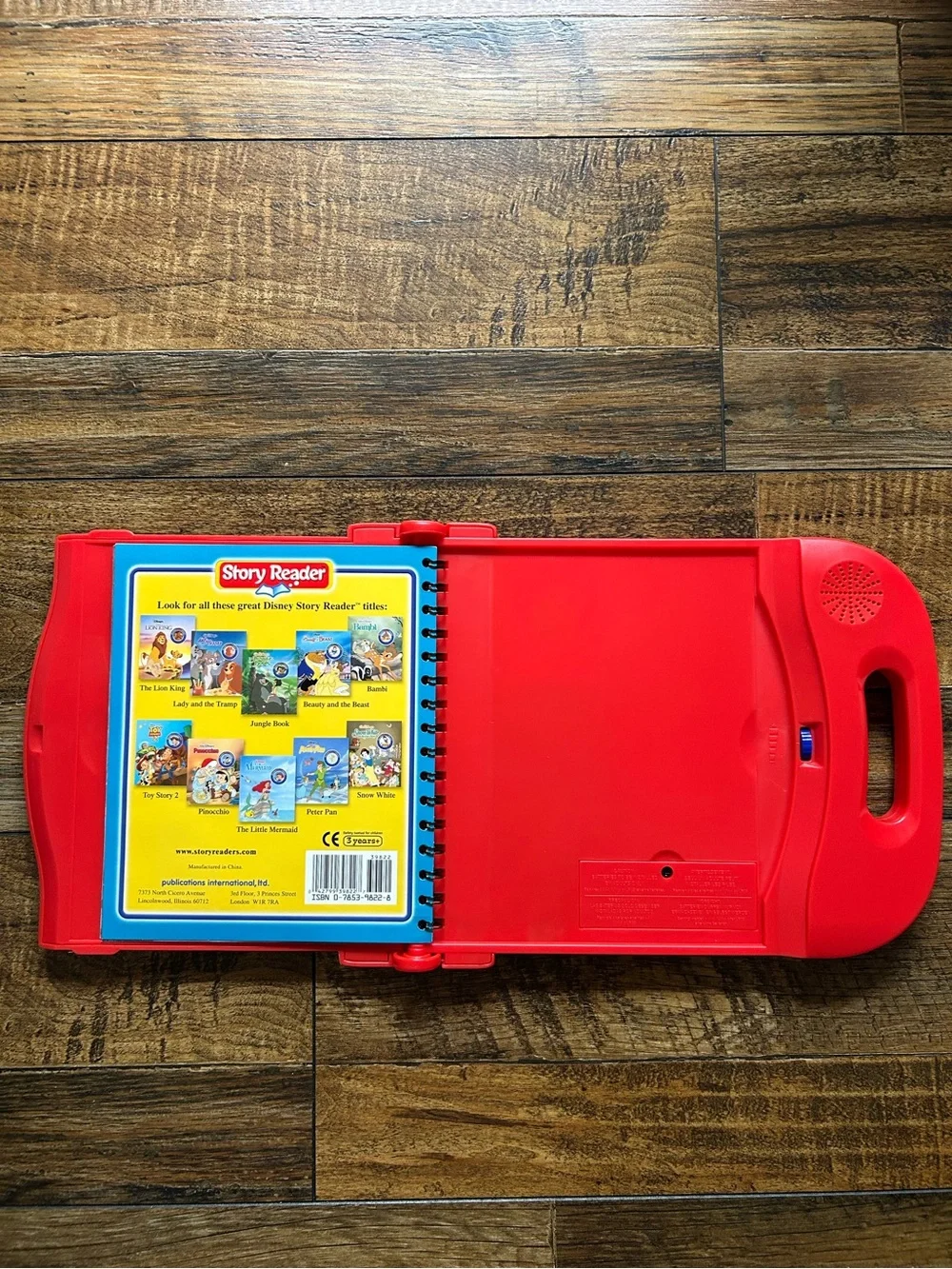 Story Reader With Lion King Book -‎ Kids Learning Reading Toys Vintage